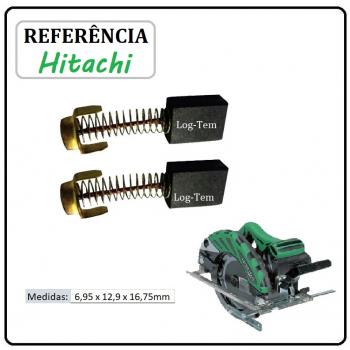 JOGO DE ESCOVA DE CARVÃO - SERRA CIRCULAR HITACHI - 999-038 - C 9 SA2