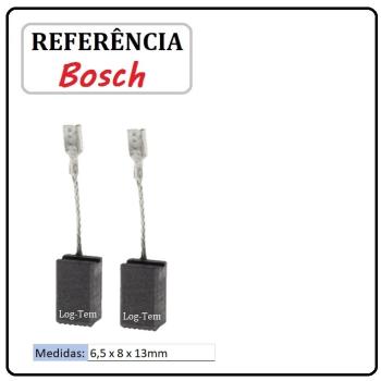 ESCOVA DE CARVÃO BOSCH - 6,5x8x13 mm