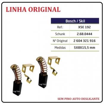 XSE 192 - ESCOVA DE CARVÃO BOSCH - 1140.6