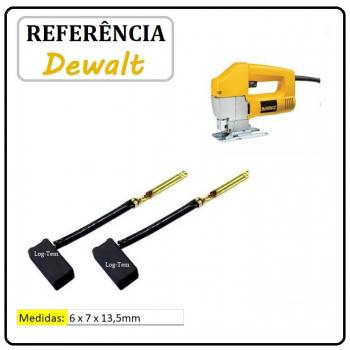 JOGO DE ESCOVA DE CARVÃO - SERRA TICO-TICO DEWALT - 445861-07 - DW 318