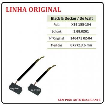 P4-1-22 / XSE 133-134 - ESCOVA DE CARVÃO DEWALT - DW 107