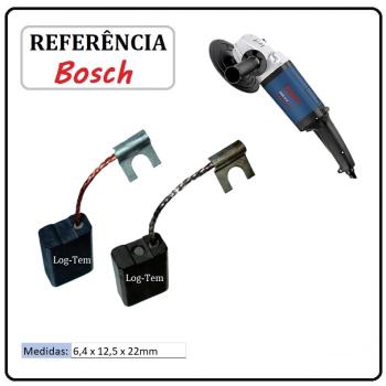 JOGO DE ESCOVA DE CARVÃO - ESMERILHADEIRA BOSCH - 9618086921 - 1323 - GWS 12 U