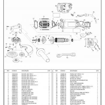 AL-31-7 / 099284-08 - PARAFUSO - DW 402 - POS.18 - ORIGINAL