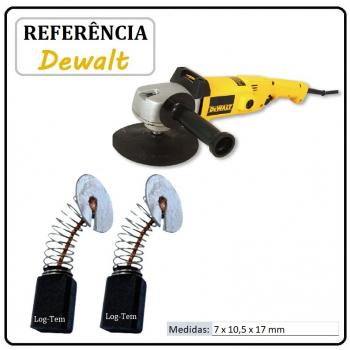 JOGO DE ESCOVA DE CARVÃO - POLITRIZ DEWALT - 450374-00 - DW 849