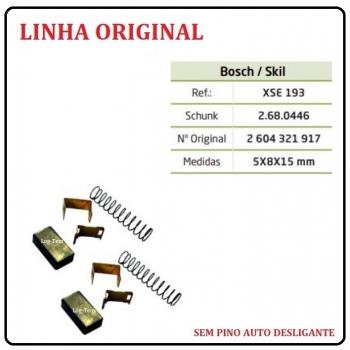 XSE 193 - ESCOVA DE CARVÃO BOSCH - 3289.1