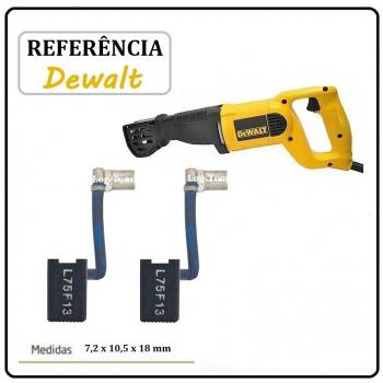 AL-1-5 / JOGO DE ESCOVA DE CARVÃO - SERRA SABRE DEWALT - 384719-03 - DW 304 PK - ORIGINAL