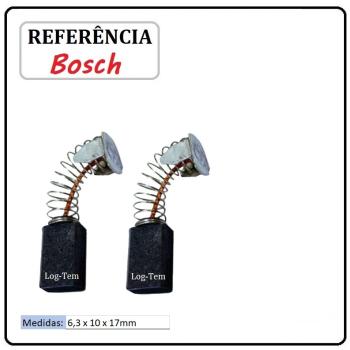 JOGO DE ESCOVA DE CARVÃO - SERRA MARMORE BOSCH - 9618087187 - 1551.0 - GMS 34