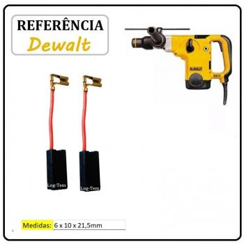 JOGO DE ESCOVA DE CARVÃO - MARTELO DEWALT - 326961-00 - D 25600 K