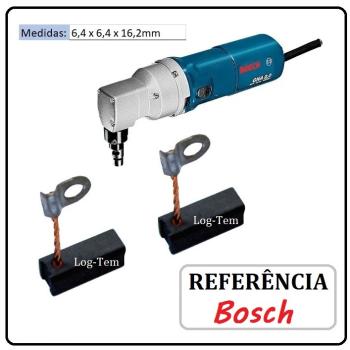 JOGO DE ESCOVA DE CARVÃO - TESOURA DE PUNÇÃO BOSCH - 2604320902 - 1530.0 - GNA 2,0