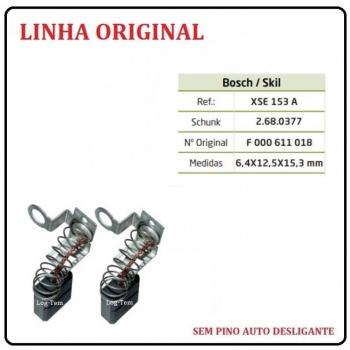 XSE 153 A - ESCOVA DE CARVÃO BOSCH - 1551.4 - S/ PINO