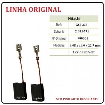 XSE 233 - ESCOVA DE CARVÃO HITACHI -  G18SG2 / G23SE2
