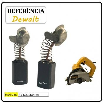 JOGO DE ESCOVA DE CARVÃO - SERRA MARMORE DEWALT - 3011A22 - DW 301