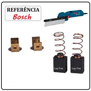 J-1-15 / JOGO DE ESCOVA DE CARVÃO - SERRA CORTE FINO BOSCH - 2604321921 -  1640 - GFS 350 E  - ORIGINAL