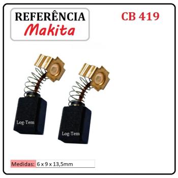 ESCOVA DE CARVÃO MAKITA - 6x9x13,5 mm