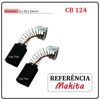 ESCOVA DE CARVÃO MAKITA - 6x10x16 mm