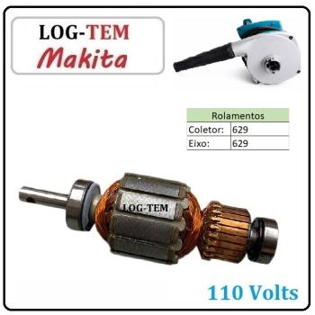 K-2-4-13 / 512192-8 - INDUZIDO / ROTOR / MOTOR - SOPRADOR MAKITA 110 V - 4014 B - POS.25 - ORIGINAL