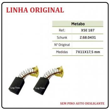 XSE 187 - ESCOVA DE CARVÃO METABO - TC 4110
