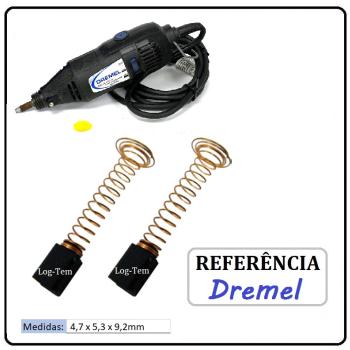 JOGO DE ESCOVA DE CARVÃO - MULTI FERRAMENTA DREMEL -  2610006477 - 285