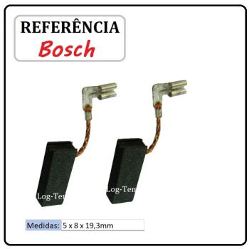 ESCOVA DE CARVÃO BOSCH - 5x8x19,3 mm