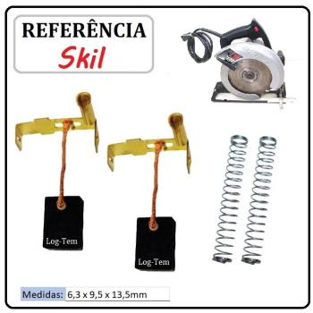 JOGO DE ESCOVA DE CARVÃO - SERRA CIRCULAR SKIL - 2610993156 - 5350