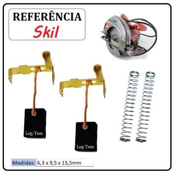 JOGO DE ESCOVA DE CARVÃO - SERRA CIRCULAR SKIL - 2610993156 - 5450