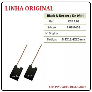 XSE 176 - ESCOVA DE CARVÃO BLACK & DECKER - KG 201