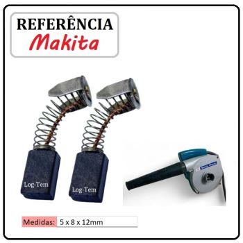JOGO DE ESCOVA DE CARVÃO - SOPRADOR TERMICO MAKITA - 194963-1 - CB 51 - 4014 B