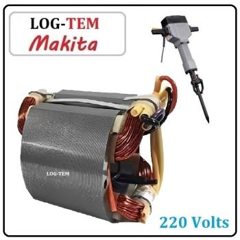 K-4-3-4 / 624953-5 - ESTATOR / BOBINA / CAMPO - MARTELO MAKITA 220 V - HM 1800 - POS.17 - ORIGINAL