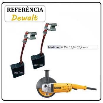 JOGO DE ESCOVA DE CARVÃO - ESMERILHADEIRA DEWALT - 392574-02 - D 28494 M