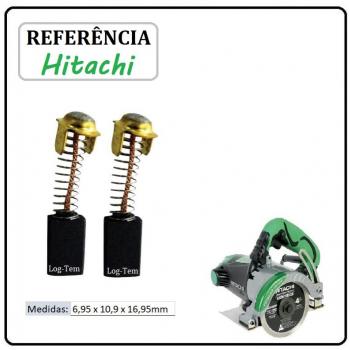 JOGO DE ESCOVA DE CARVÃO - SERRA MARMORE HITACHI - 999-043 - CM 4 SB2