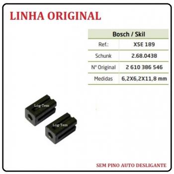 XSE 189 - ESCOVA DE CARVÃO BOSCH - 3328.0