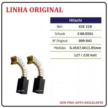 XSE 228 - ESCOVA DE CARVÃO HITACHI - DH 22 PG