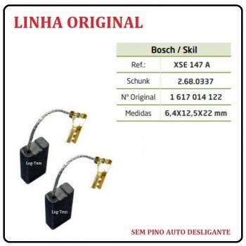 P4-1-15 / XSE 147 A - ESCOVA DE CARVÃO BOSCH - 11230 - S/ PINO