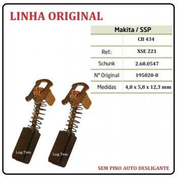 XSE 221 - ESCOVA DE CARVÃO MAKITA - CB 434