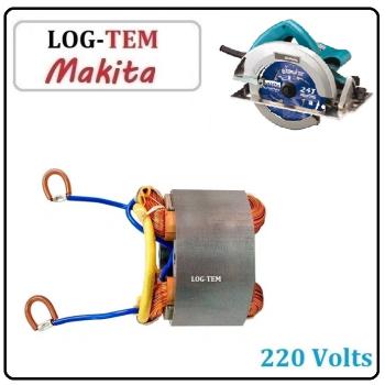 K-4-3-9 / 524538-6 - ESTATOR / BOBINA / CAMPO - SERRA CIRCULAR MAKITA 220 V - 5007 NB - POS.5 - ORIGINAL