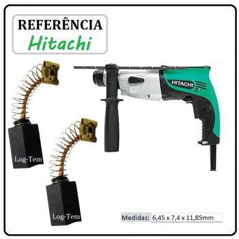 JOGO DE ESCOVA DE CARVÃO - MARTELETE HITACHI - 999-041 - DH 22 PG