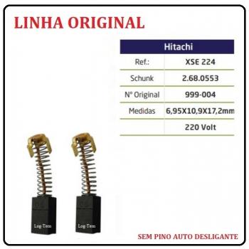 XSE 224 - ESCOVA DE CARVÃO HITACHI - DH 28 PC