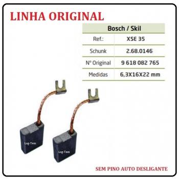 XSE 35 - ESCOVA DE CARVÃO BOSCH - 1321 - S/ PINO