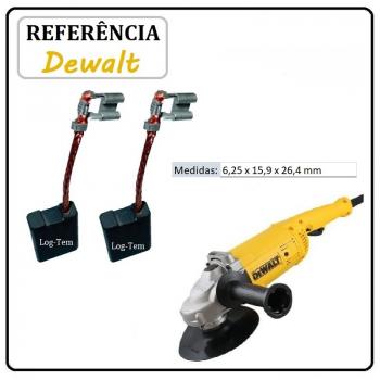 JOGO DE ESCOVA DE CARVÃO - LIXADEIRA DEWALT - 392574-02 - D 28493 P