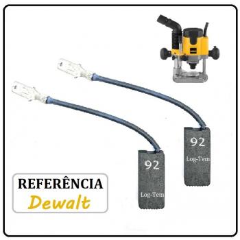 AL-34-2 / JOGO DE ESCOVA DE CARVÃO - TUPIA DEWALT - 580017-00 - DW 621 - ORIGINAL