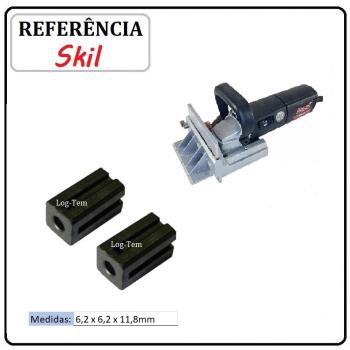 JOGO DE ESCOVA DE CARVÃO - FRESA SKIL -  2610386546 - 1810 H2