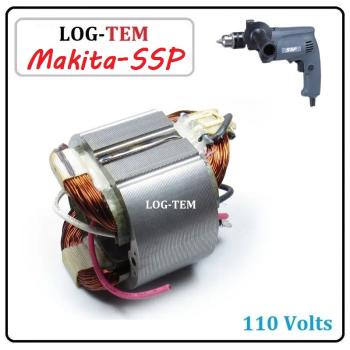 K-3-2-10 / 529085-2 - ESTATOR / BOBINA / CAMPO - FURADEIRA MAKITA SSP 110 V - MHP 130 - POS.31 - ORIGINAL