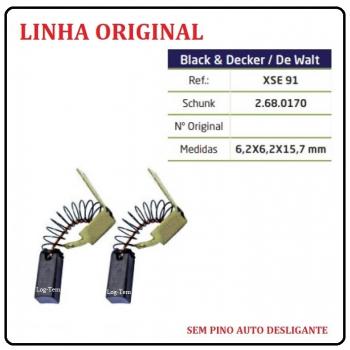 XSE 91 - ESCOVA DE CARVÃO BLACK & DECKER - 7932