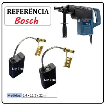 JOGO DE ESCOVA DE CARVÃO - MARTELO BOSCH - 1617014122 - 11244 E