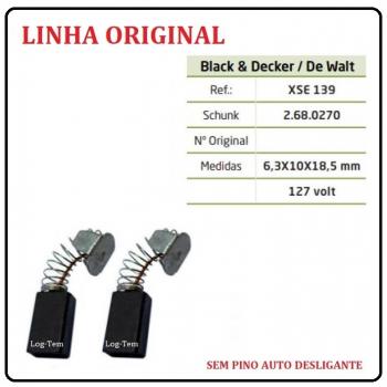XSE 139 - ESCOVA DE CARVÃO DEWALT - DW 861 BK