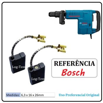 JOGO DE ESCOVA DE CARVÃO - MARTELO BOSCH - 1617014126 - 11316 -GSH 11 E