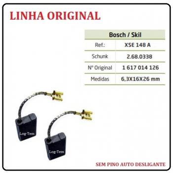 XSE 148 A - ESCOVA DE CARVÃO BOSCH - 11316 - S/ PINO
