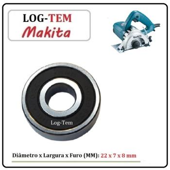 N-1-944 / 210005-4 - ROLAMENTO FIXO - SERRA MARMORE MAKITA - 4100 NS - POS.21 - ORIGINAL
