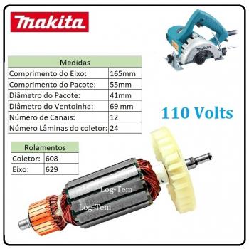 INDUZIDO / ROTOR / MOTOR 110 V - 4100 NS - POS.23