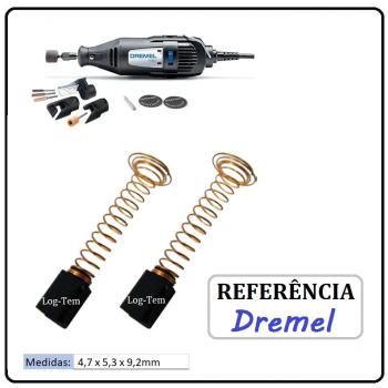 JOGO DE ESCOVA DE CARVÃO - MULTI FERRAMENTA DREMEL -  2610006477 - 100
